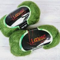 Ланосо Люкс мохер (Lanoso Lux Mohair) 100г/200м 935 зелений