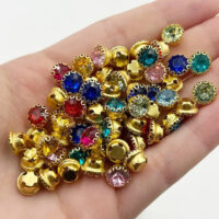 Стразовий декор Шатон 8*5,5мм Мiкс 10шт БХ783