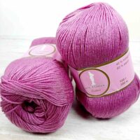 Вікторія Колібрі (Victoria Colibri) 100г/380м 222 рожево-бузковий