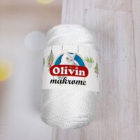 Олівін Макраме (Olivin Makrame) 100г/100м 601 білий