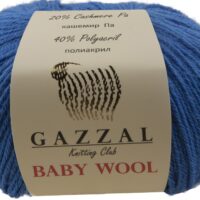 Газзал Бебі Вул (Gazzal Baby Wool) 50г/200м 830 електрик
