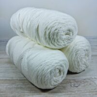 Сток акрил однотон 100г/190м білий