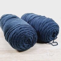 Сток акрил однотон 100г/190м темно-синій