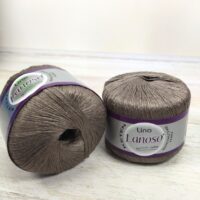 Ланосо Ліно (Lanoso Lino) 50г/175м 909 сірий