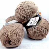 Алізе Ланаголд Класік (Alize LanaGold Classic) 100г/240м 466 темний беж