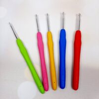 Гачок для вязання з силіконовою ручкою №4,0мм Туреччина