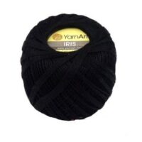 Ярнарт Ірис (YarnArt Iris) 20г/138м 935 чорний