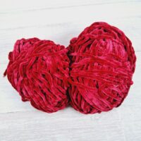 Сток велюр 100г/120м малина