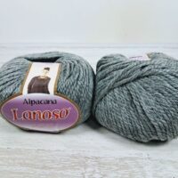 Ланосо Алпакана (Lanoso Alpacana) 100г/130м 3025 темно сірий