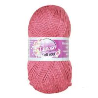 Ланосо Софт Соул (Lanoso Soft Soul) 100г/280м 928 рожевий