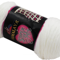 Гімалая Супер Софт Ярн (Нimalaya Super Soft Yarn) 200г/328м 80801 білий