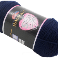 Гімалая Супер Софт Ярн (Нimalaya Super Soft Yarn) 200г/328м 80809 темно-синій