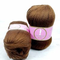 Вікторія Колібрі (Victoria Colibri) 100г/380м 532 коричневий