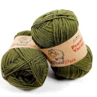 Преміум Ярнс ВулПро (Premium Yarns WoolPro) 50г/150м 507 оливка