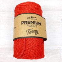 Шнур Преміум Ярнс Тері (Premium Yarns Terry) 250г/175м 8518 червоний