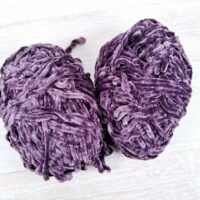 Сток велюр 100г/120м слива