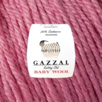 Газзал Бебі Вул (Gazzal Baby Wool) 50г/200м 828 рожевий