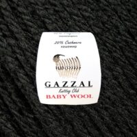 Газзал Бебі Вул (Gazzal Baby Wool) 50г/200м 803 чорний