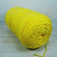 Сток акрил однотон 100г/190м жовтий