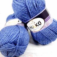 Нако Спорт Вул (Nako Sport Wool) 100г/120м 23162 темний блакитний