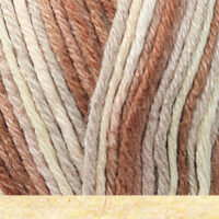 ФібраНатура Бамбу Джаз Мульті (Fibranatura Bamboo Jazz Multi) 50гр/120м 302 меланж коричнево-бежевий