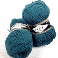 Алізе Ланаголд Класік (Alize LanaGold Classic) 100г/240м 426 смарагд