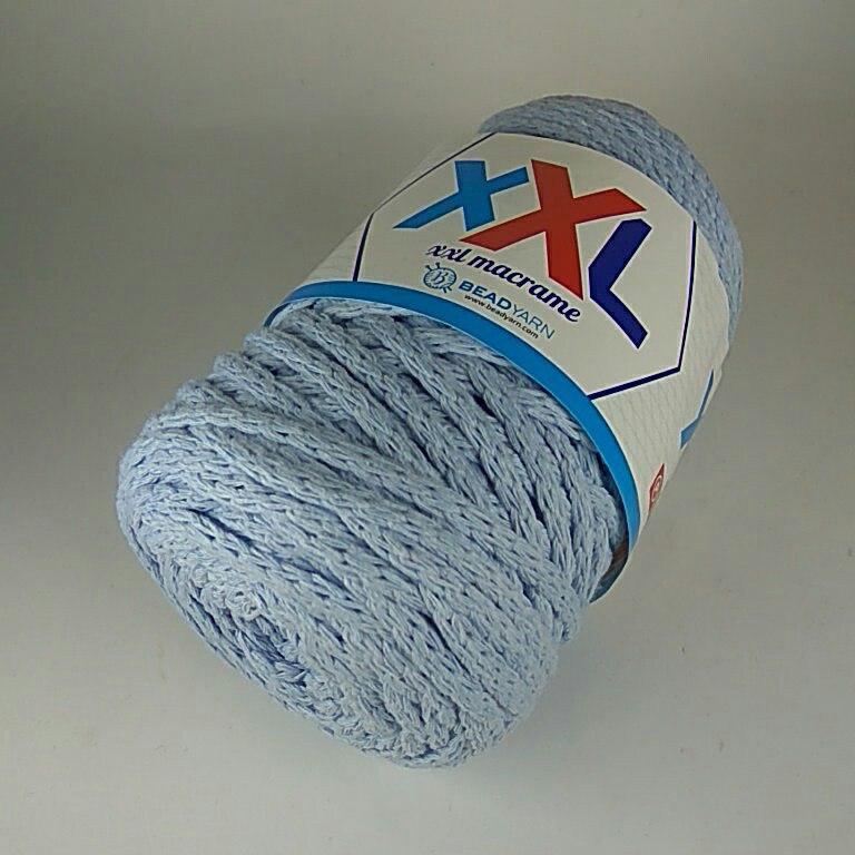 Шнур Бед Ярн Макраме XXL (BeadYarn Makrame XXL) 250г/80м блакитний