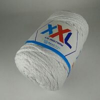 Шнур Бед Ярн Макраме XXL (BeadYarn Makrame XXL) 250г/80м білий