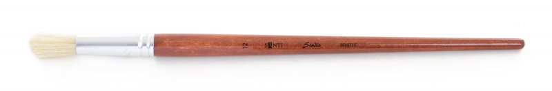 Щетина круглая Santi Highly №12 д.р. кисть
