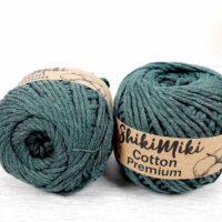 Шнур Шикімікі Котон Преміум (Shikimiki Cotton Premium) 2мм 100г/85м 19022 кипарис