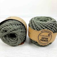 Шнур Шикімікі Котон Преміум (Shikimiki Cotton Premium) 2мм 100г/85м 19055 хакі