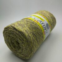 Шнур Шикімікі Макраме Корд (Shikimiki Macrame Cord) 3мм 500г/85м 235 лимоно-сірий