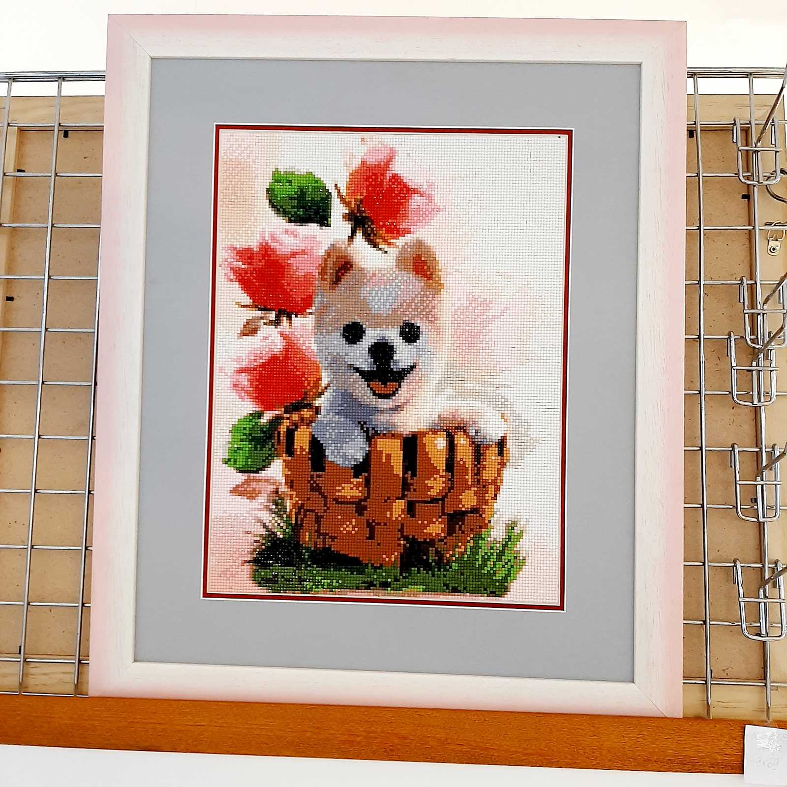 Алмазна картина Цуцик 30*40см