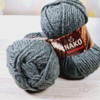 Нако Спорт Вул (Nako Sport Wool) 100г/120м 193 темно-сірий