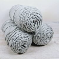 Сток акрил однотон 100г/190м сіро-бежевий