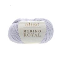 Алізе Меріно роял (Alize Merino Royal) 50г/100м 362 сірий
