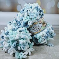 Алізе Пуффі Колор (Alize Puffy) 100г/9м 5939 синьо-блакитний