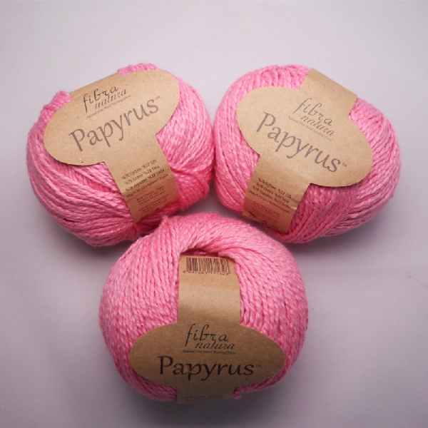 ФібраНатура Папірус (Fibranatura Papyrus) 50гр/120м 229-07 рожевий