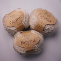 ФібраНатура Папірус (Fibranatura Papyrus) 50гр/120м 229-22 сіро-бежевий
