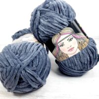 Преміум Ярнс Маршмелоу (Premium Yarns Marshmallow) 100г/120м 714 графіт