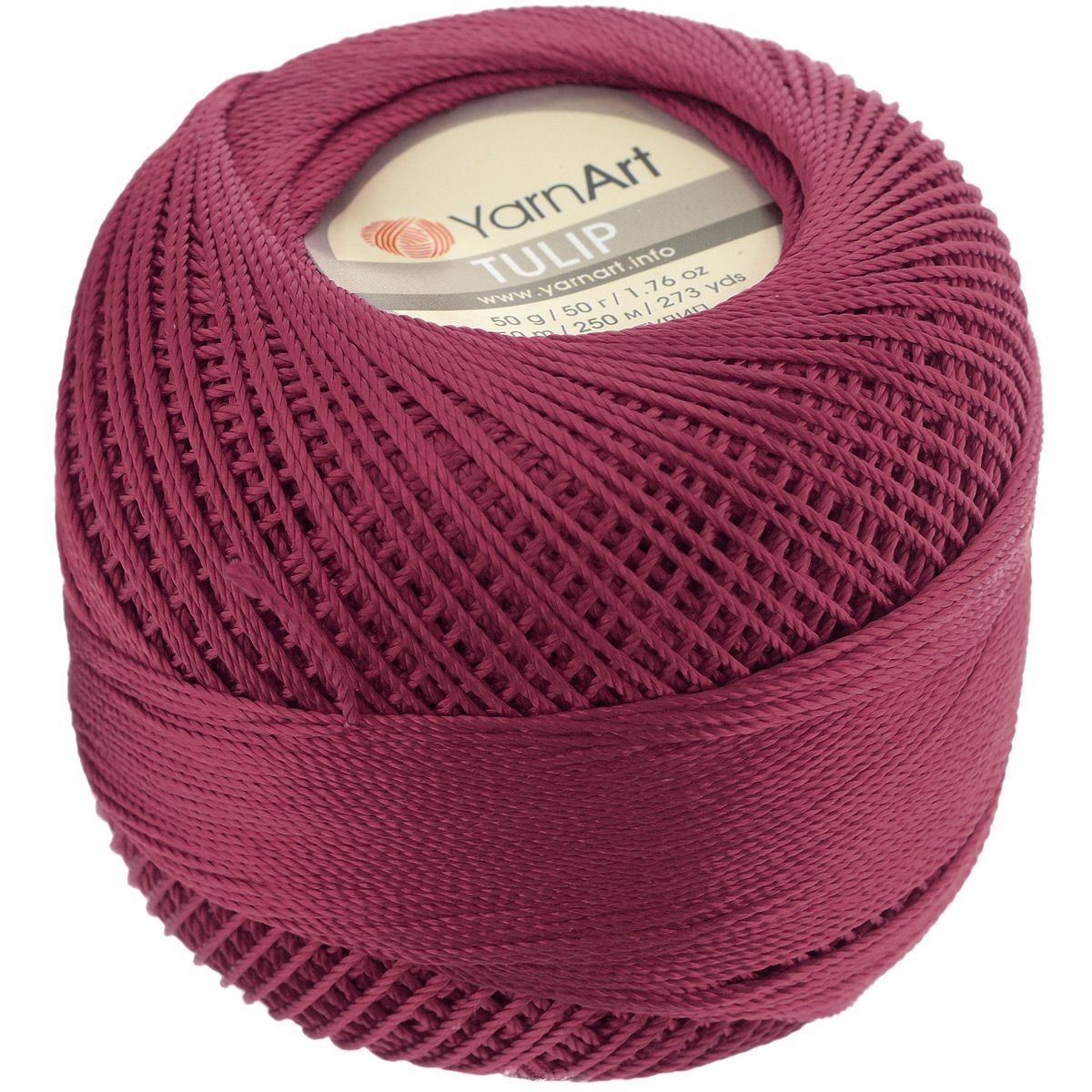 ЯрнАрт Туліп (YarnArt Tulip) 50г/250м 422 бордо