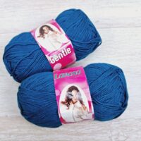 Ланосо Гентлі (Lanoso Gentle) 50г/190м 917 бірюза темна