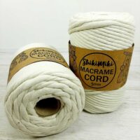 Шнур Шикімікі Макраме Корд (Shikimiki Macrame Cord) 5мм 500г/85м 702 молочний