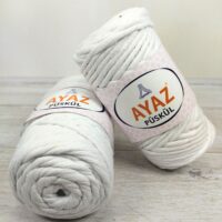 Шнур Аяз Паскул (Ayaz Puskul) 75м/250г 1208 білий