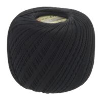 Ярнарт Лілі (YarnArt Lily) 50г/225м 9999 чорний