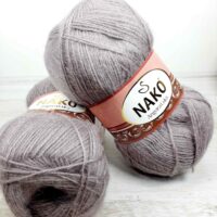 Нако Ангора Люкс (Nako Angora Lux) 100г/550м 3468 графіт