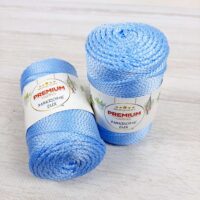 Олівін Макраме (Olivin Makrame) 100г/100м 826 блакитний