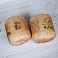 ФібраНатура Рафія (Fibranatura Raffia) 40г/90м 116-14 беж темний