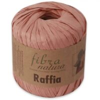 ФібраНатура Рафія (Fibranatura Raffia) 40г/90м 116-24 припорошена троянда