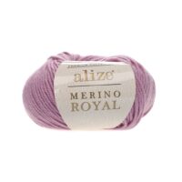 Алізе Меріно роял (Alize Merino Royal) 50г/100м 198 бузковий